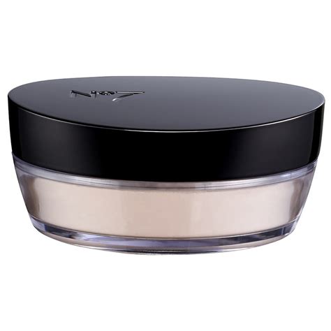 no 7 loose powder translucent.